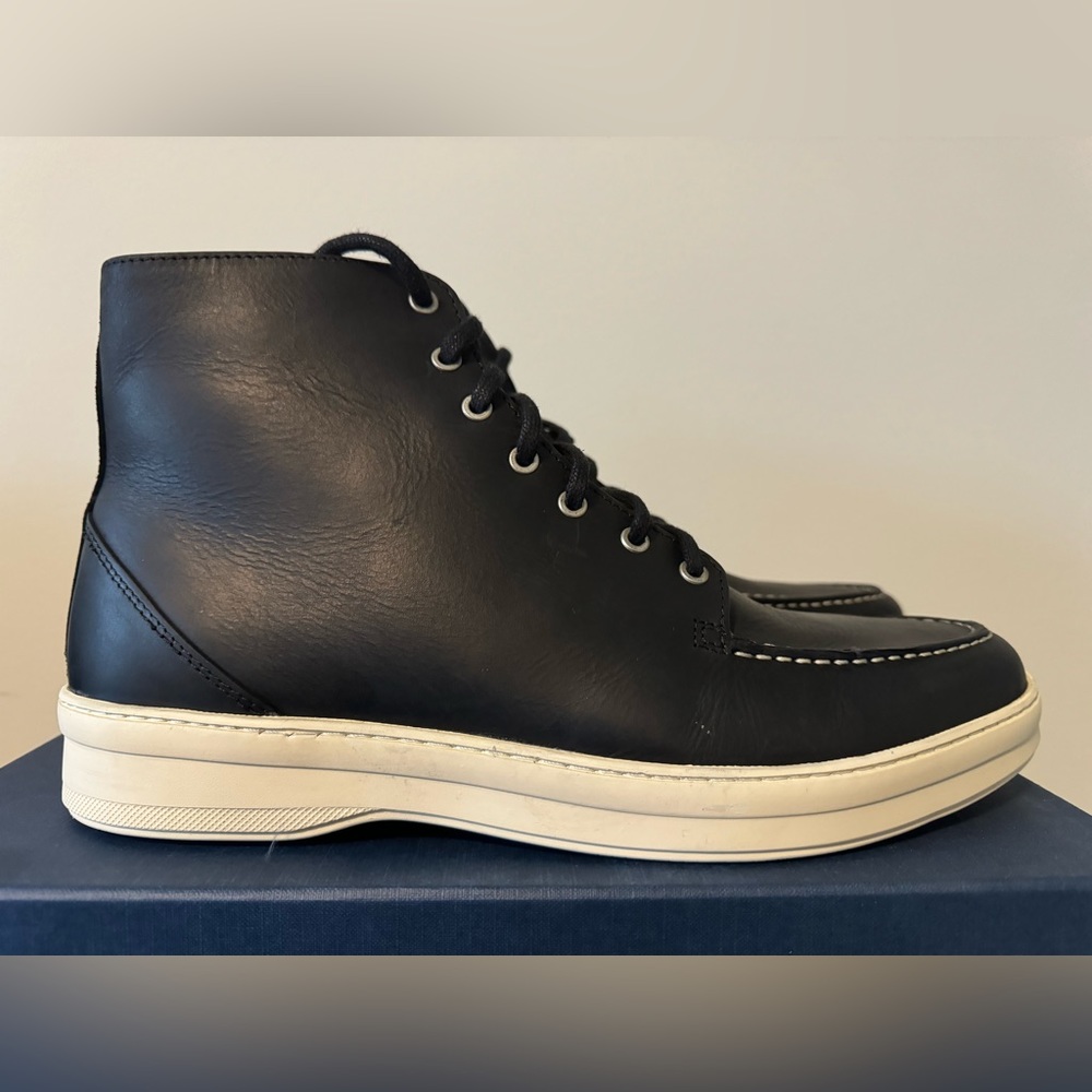 Men’s Jack Erwin ‘Brooks’ Moc-Toe Lace- Up Boot size 10